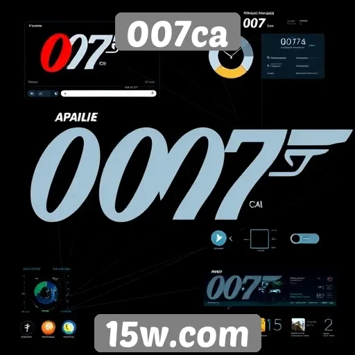 Evolução do design e interface do 007ca